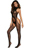 Bare Back Sheer Bodystocking